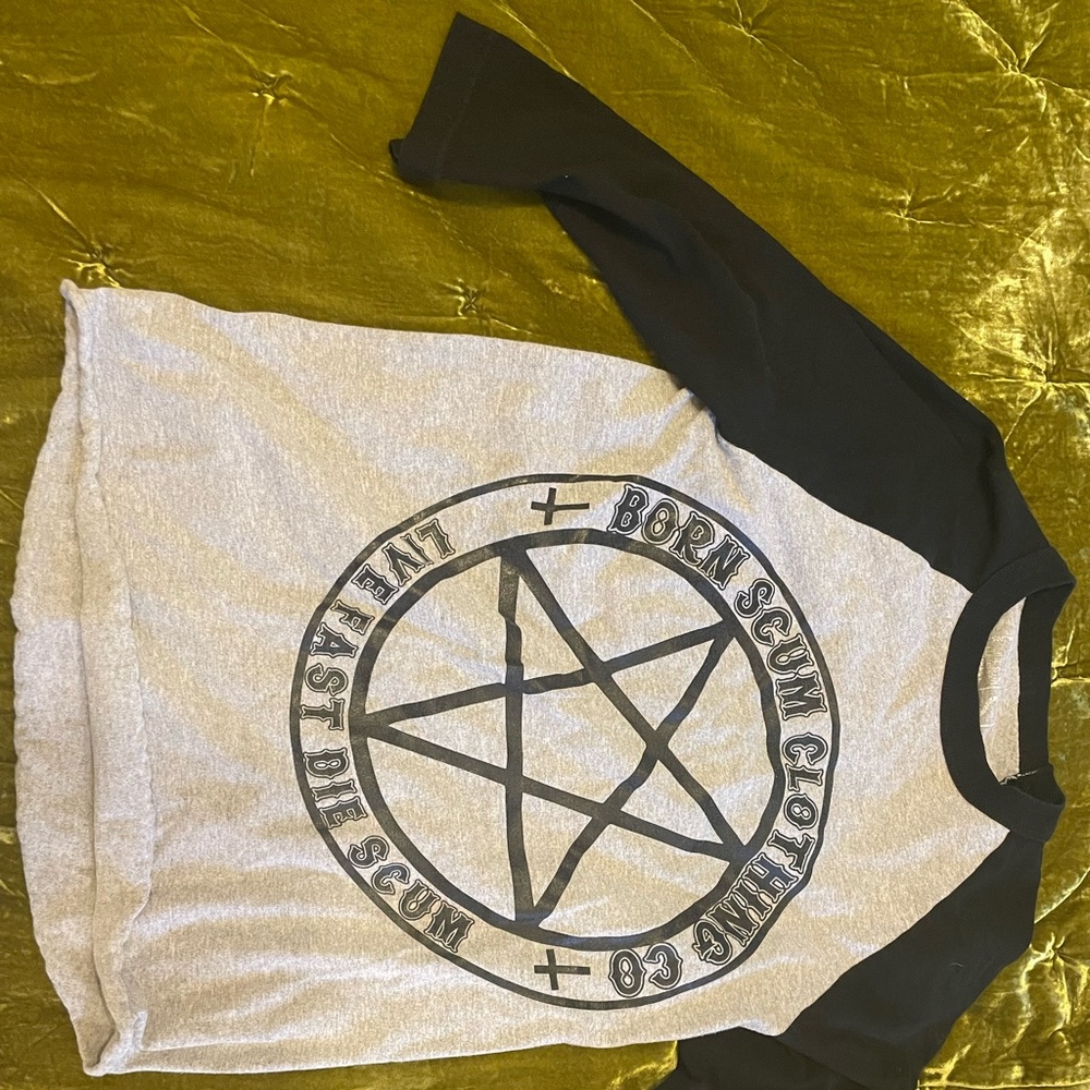 Born Scum 3/4 shirt